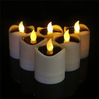 【CW】 Waterproof Electric Candle Simulation Flameless Solar Powered Led Light