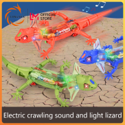 CONUSEA Walking Lizard Model Robotic Toys Battery Operated with Sounds