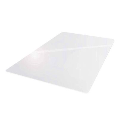 Chair Mat Pvc,Hard Floor Cushion Protection Pad Transparent Rolling Wheelchair Cushion Office Chair Cushion-90X90Cm(35X35 Inch)-1.5Mm