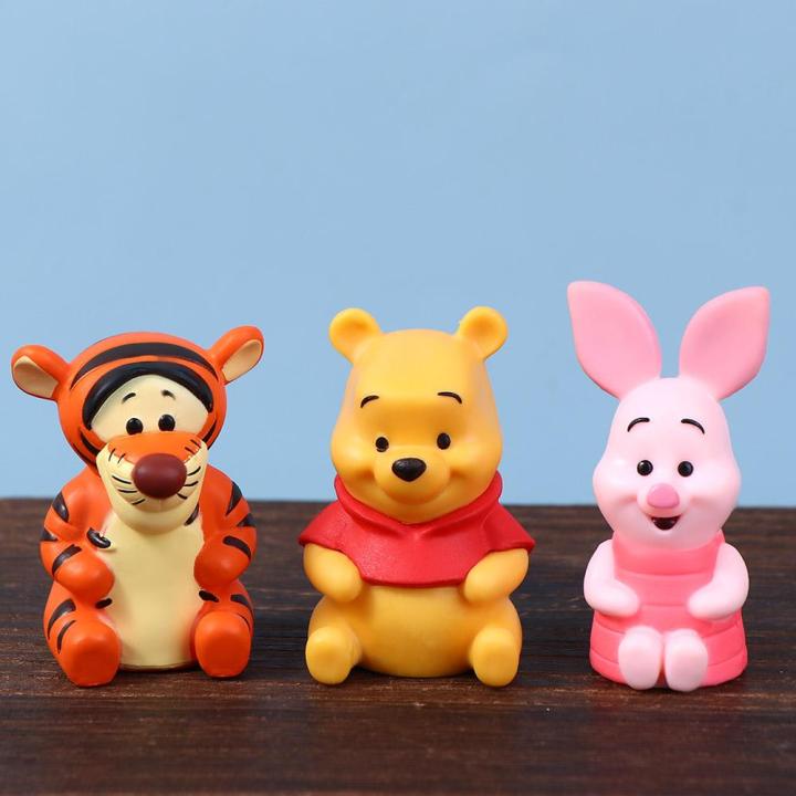 anime-fan-การ์ตูน-ของขวัญคริสต์มาส-เค้กท็อปเปอร์-ตุ๊กตาตกแต่ง-ตกแต่งเค้ก-มินนี่-แอ็คชั่นฟิกเกอร์-วินนี่เดอะพูห์-หุ่นครอบครัวหมีพู-การ์ตูนวินนี่