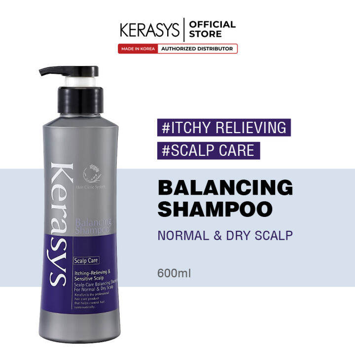Kerasys Scalp Care Balancing Shampoo 600ml (Old Version) Lazada