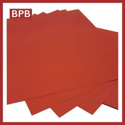 กระดาษการ์ดสี A4 สีแดง - BP-Rojo ความหนา 180 แกรม บรรจุ 100แผ่นต่อแพ็ค แบรนด์เรนโบว์  RAINBOW COLOR CARD PAPER  - BP-Rojo 180 GSM
