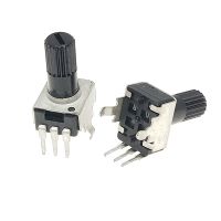 ✽⊕ 10pcs Rv09 Vertical 12.5mm Shaft 1k 2k 5k 10k 20k 50k 100k 0932 Adjustable Resistor 9 Type 3pin Seal Potentiometer