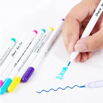 8/10Pcs Ink Disappearing Fabric Marker Pen Water Erasable Pen for Quilting  Fabric Craft DIY Dressmaking Sewing Accessories