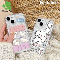 เคสสำหรับ Infinix Smart 5 Smart 6HD Note 12 G96 Note 12 Pro Note 12 Pro Note 12กรอบด้านหลังเป็นซิลิโคนนิ่มขอบลอน3มิติเคสด้านหลังกันกระแทก