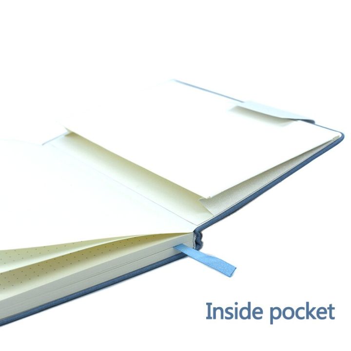 สมุดสเก็ตช์อุปกรณ์การเรียนน่ารักฝาแข็งสมุดวางแผนงานวารสารกระดาษแกรม-a5สมุดบันทึกลายจุด
