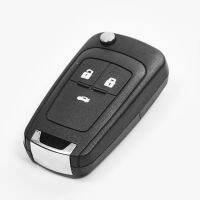 fgjfykjd 3 Button Replacement Flip Folding Remote Car Key Shell Case For Chevrolet Cruze Epica Lova Camaro Impala Aveo