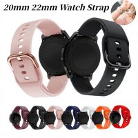 xinpan 20mm 22mm Silicone watch strap For Samsung Galaxy Watch 4/3/Huawei watch 3/GT2/Amazfit Bip/GTR Bracelet Belt For Active 2 band