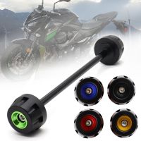 ۩⊙ Front Axle Fork Wheel Protector For KAWASAKI Z650 Z900 Z900RS Z1000 Z750 Z750S Z800 Motorcycle Accessories Crash Slider Pad