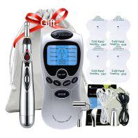 ZZOOI Tens EMS Unit Electroestimulador Muscular Fisioterapia Profesional Body Massage Machine Electric Acupuncture Pen Meridian Energy