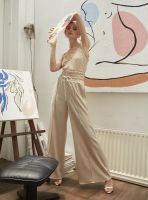 MISS MODERN - Journey trousers in Champagne