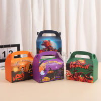 Ghost Cat Halloween Party Supplies Trick Or Treat Halloween Candy Box Paper Gift Box Horror Ghost