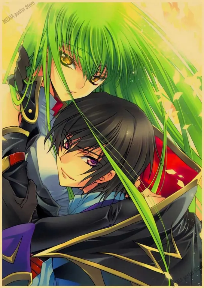 194429 Code Geass Japan Anime Boy Room Club Wall Print Poster