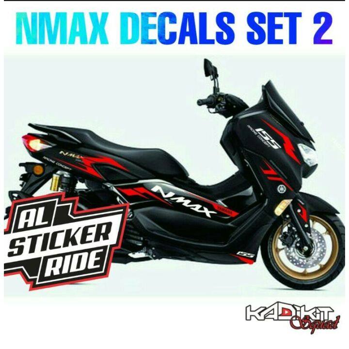 Yamaha Nmax Decals Set 2 Waterproof Sticker For V1 And V2 Lazada Ph