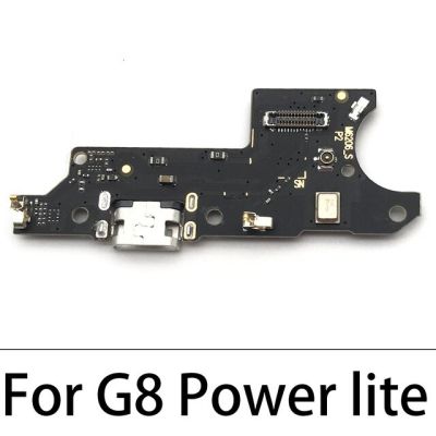 【✲High Quality✲】 anlei3 บอร์ดเฟล็กซ์ชาร์จสำหรับ Motorola Moto G8 Play Plus Power Lite One Fusion ไฮเปอร์มาโครขั้วต่อช่องเสียบ Usb แท่นสายชาร์จ