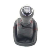 For Seat Leon 2000 2001 Car Styling 5 Speed 6 Speed 23 mm Insert Hole Car Gear Stick Shift Level Knob With Leather Boot