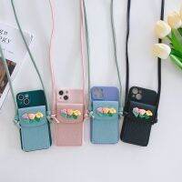 เคส VIVO Y22 Y22S Y21 Y21S Y21T T1X Y20 Y20S Y17 Y16 Y15 Y15S Y12 Y12S Y12A Y11 Y02 Y02A Y02S Y01 Y91C 1YS Y50 Y30 Y35 Y33S Y33T 4G 5G 2020 2021 Flower Backpack Soft Case With Lanyard