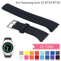 Band for Samsung Galaxy Gear S2 R720 R730 Strap Soft Silicone Wrist Bracelet For SM-R720 Replacement Smart Watch Accessories