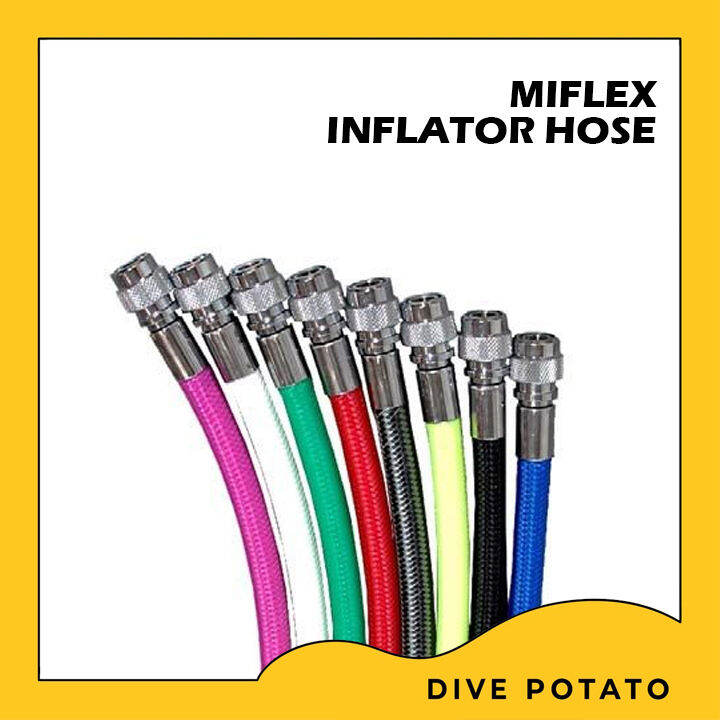 Miflex hose for BCD Xtreme High Performance Specialist Diving Hoses