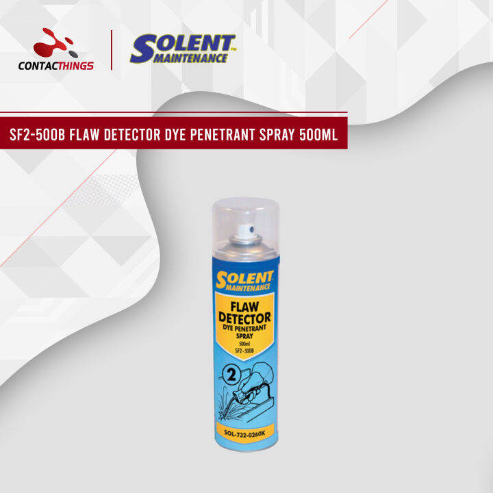 SOLENT SF2500B Flaw Detector Dye Spray 500ml Lazada