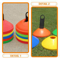 Chaoshihui 6PCS CONES CONES Storage Storage Storage Cone Marker Tray Cone Portable Soccer Cones ยืน