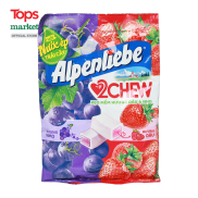 Kẹo Mềm Alpenliebe 2Chew Hương Dâu & Nho 227.5G