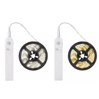 【ซินซู?พร้อมเซ็นเซอร์ตรวจจับการเคลื่อนไหวไฟเทปไฟแถบไฟ Led 5V สำหรับทีวีไฟหลังการตกแต่งงานปาร์ตี้วันหยุดห้องนั่งเล่นห้องนอน