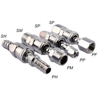 Pneumatic fitting C type quick connector high pressure coupling SP SF SH SM PP PF PH PM 20 30 40 inch thread (PT)