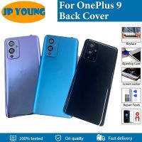 Original Back Cover For Oneplus 9 Battery Back Cover Housing Rear Door Case Replace Oneplus 9 1+9 Battery Cover With Camera Lens