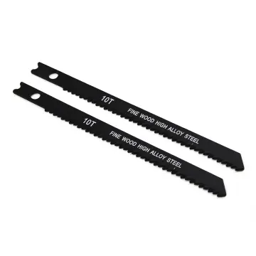10pcs Jigsaw Blades Set for Black and Decker Jig Saw Metal Plastic