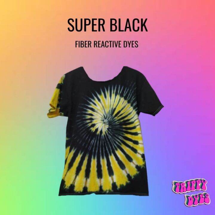 Super Black Reactive Dyes (Fiber Reactive Dyes From Trippy Dyes) | Lazada PH