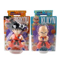 [AhQ ornaments] 22เซนติเมตรอะนิเมะ D Ragon B All Z Son Goku Kuririn พีวีซีรูปการกระทำรูปแบบการเก็บของเล่นตุ๊กตา