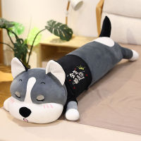 Cute Husky Plush Toy Ragdoll Doll Long Pillow Dog Doll Girls Bed Sleeping Boys Style
