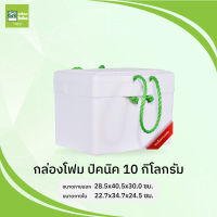 กล่องโฟม กล่องปิคนิค หูหิ้ว (10กก.) PFK