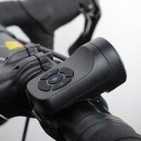 USB Rechargeable Bicycle Motorcycle Electric Bell Horn 4 Modes Mountain Road Cycling Anti-theft Alarm Horn Bike Accessories