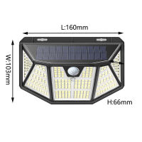 Powerful 128 LED Solar Light Outdoor For Garden Decoration Garden LED Solar Lamp Waterproof PIR Motion Sensor Street Light