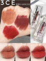 3ce transparent shell small ice cube lipstick RED MUSE acrylic matte lipstick speak to me