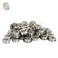 10pcs F682ZZ F683ZZ F684ZZ F685ZZ F686ZZ F687ZZ F688ZZ F689ZZ Flange Ball Bearing Thin Wall Metal Shielded Flanged Bearings