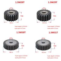 1ชิ้น45เหล็ก1.5โมดูลัส28 T-43 T เกียร์เกียร์เฟือง28ฟัน-43ฟัน15มม