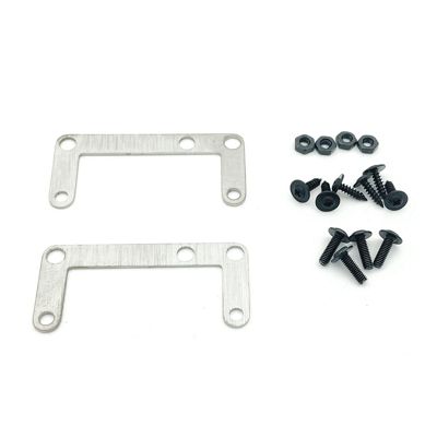 2 Speed Gearbox Metal Heightening Bracket Raising Bracket for MN D90 MN99S C14 C24 B16 B24 RC Car Upgrade Parts