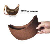 Liner For LOOP Crescent Moon Bag Insert OrganizerWomen Luxury Designer Bags Inner Pouch Protector