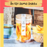 Hũ Xoài Sấy Dẻo Lang Farm 200g mẫu đi tặng quà biếu- Ăn Vặt Sumo Snack