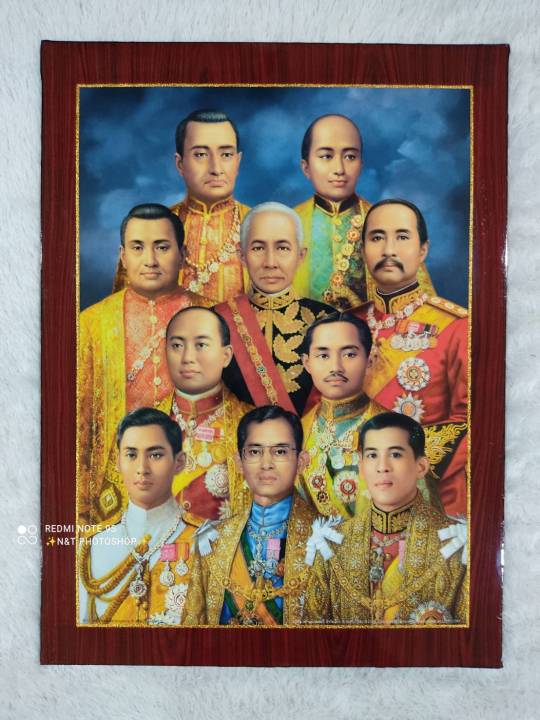 กรอบรูปวิทย์-กรอบรูปภาพมงคล10รัชกาล-กรอบรูปติดผนัง-ภาพมงคล-ขนาดกรอบ-18x24-นิ้ว-หรือ-46x61-เซนติเมตร