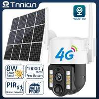 Tnian V380 Including128G ซูม5MP 5X แบตเตอรี่พลังงานแสงอาทิตย์ WiFi 4G ซิมการ์ดไฟต่ำไร้สายกันน้ำกลางแจ้งสีตรวจจับการเคลื่อนไหว PIR การมองเห็นได้ในเวลากลางคืนรักษาความปลอดภัย IP กล้อง PTZ P2P เชื่อมต่อโทรศัพท์