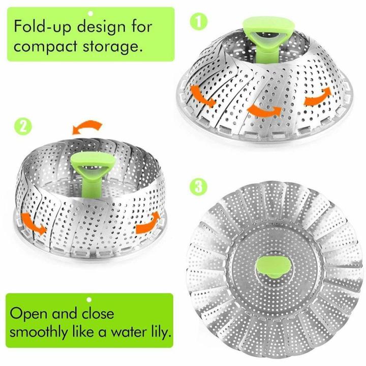 14-11cm-stainless-steel-steamer-telescopic-folding-gadget-kitchen-household-steamer-lotus-steamer-multifunctional-f0t8