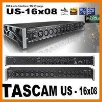 สินค้าขายดี!!! TASCAM US-16×08 USB Audio Interface ออดิโอ อินเตอร์เฟส 24-bit/96 kHz Resolution, 8x XLR Mic Inputs รับประกันศูนย์ไทย 1ปี ที่ชาร์จ แท็บเล็ต ไร้สาย เสียง หูฟัง เคส ลำโพง Wireless Bluetooth โทรศัพท์ USB ปลั๊ก เมาท์ HDMI สายคอมพิวเตอร์