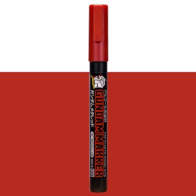 ( สุดคุ้ม+++ ) ปากกากันดั้มแบบทา GM16 Gundam Marker Metal Red ( แดงเมทัลลิก ) ราคาถูก ปากกา เมจิก ปากกา ไฮ ไล ท์ ปากกาหมึกซึม ปากกา ไวท์ บอร์ด