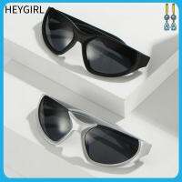 HEYGIRL Y2K UV400สำหรับเดินทางแบบตาแมวแว่นตากันแดดพังก์ปั่นจักรยานแบบแว่นกันแดดกีฬา