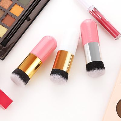 【cw】 Makeup Brush Beauty Powder Face Blush Foundation Loose Tools Professional Make Liquid Up Concealer Y2H9