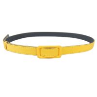 Simple Yellow Decorative Belt Elastic Fashion Versatile Elastic Wide Belt Womens Dress Accessories Sweater Waist Cover